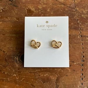 NWT | Kate Spade New York "Twist and Shout" Pretzel Earrings